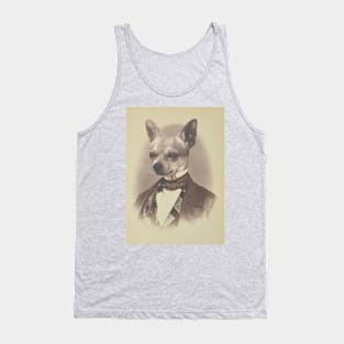 Gentleman Chihuahua Tank Top